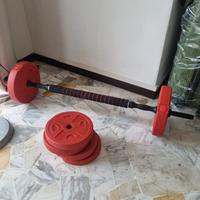 Pump Set / Bilanciere con pesi 19,5 kg