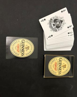 Carte da Gioco Guinness Extra Stout Label