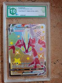 Carta Pokemon: Toxtricity Vmax shiny gradato 10