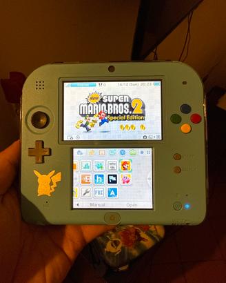 Nintendo 2DS Pokemon Sole e Luna con MOD