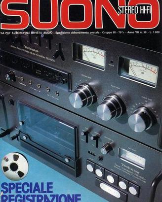 rivista SUONO numero 58 marzo 1977