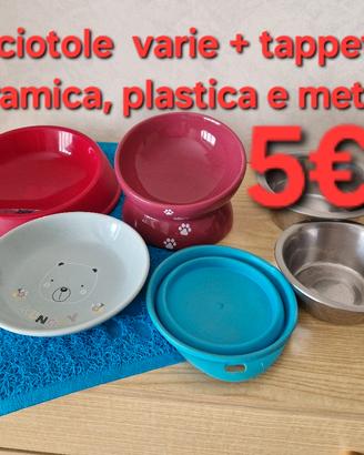 Set di Ciotole Varie