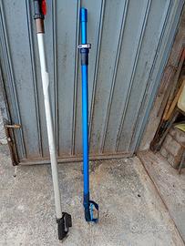 aste  telescopiche una lisam e una campagnola alte