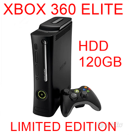 Xbox 360 Elite Limited Edition 120GB cuffie gaming