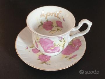 Tazza porcellana Covent garden. Aprile