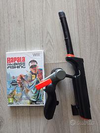 wii gioco Rapala pro bass fishing
