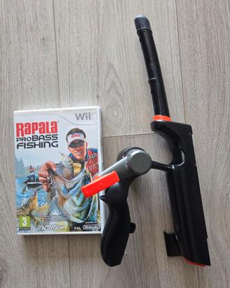 wii gioco Rapala pro bass fishing
