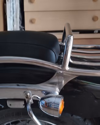 Portabagagli artigianale Yamaha XVS Dragstar 650