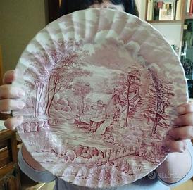 piatti stile inglese rosa