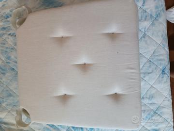 Cuscini per sedie Ikea colore panna