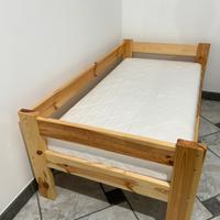 Letto di legno  140x70 per bambini