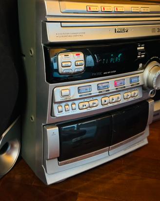 Hi-Fi System Philips FW350C Stereo 3 CD e Cassette