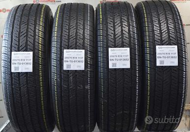 4 pneumatici bridgestone 255/70 r18 113t tu13652