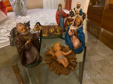 Presepe in carta pesta