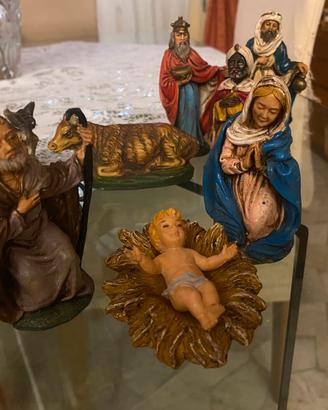 Presepe in carta pesta
