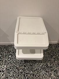 2 Contenitori ikea con coperchio - Bidoni SORTERA