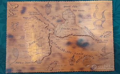 Quadro intaglio in legno Guadalupa