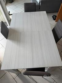 Tavolo allungabile + sedie