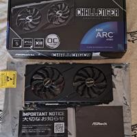 GPU Asrock Intel ARC A580 Challenger 8gb GDDR6