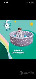 Piscina con palline Pampers