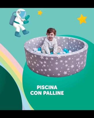 Piscina con palline Pampers