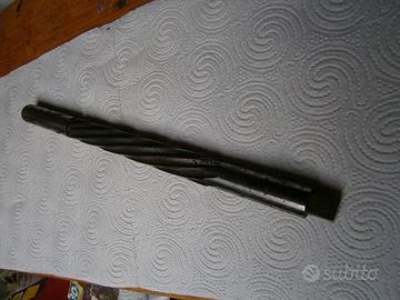 Alesatore a mano elicoidale HSS Ø 20 mm 1950 NOS