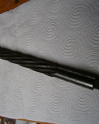 Alesatore a mano elicoidale HSS Ø 20 mm 1950 NOS