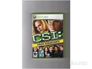 CSI Prova schiacciante XBox 360 PAL