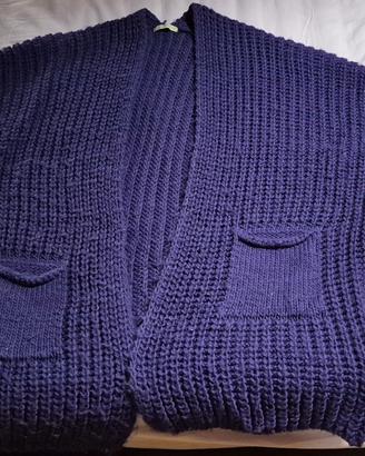 Cardigan SusyMix viola, oversize