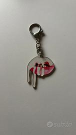 Portachiavi labbra effetto “drip”