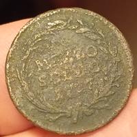 Raro Mezzo Soldo 1777 Milano