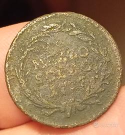 Raro Mezzo Soldo 1777 Milano