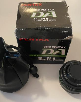 Pentax DA 40 limited f2.8 slim