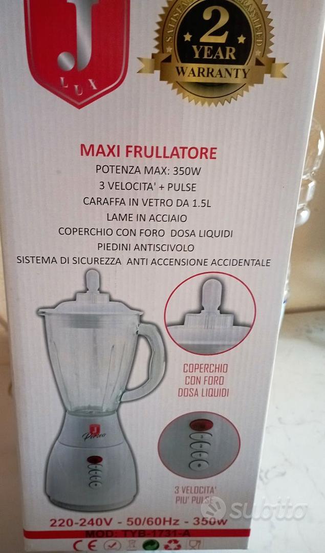 Frullatore 350W con Caraffa in vetro da 1,5L 