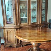 Cristalliera H220 x L220 x P29-52
+ Tavolo 