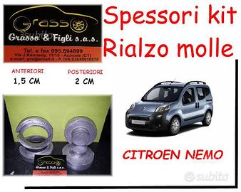 Kit spessori rialzo molle Citroen Nemo