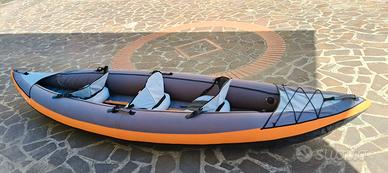 canoa gonfiabile 3 posti decathlon