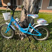 Bici da bambina 16 con Kit Rotelle