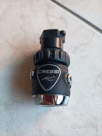 Primo stadio Cressi MC5 attacco din