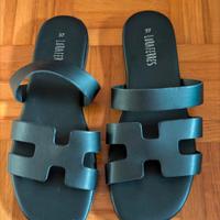 SANDALI NERI DONNA NUMERO 37