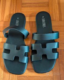 SANDALI NERI DONNA NUMERO 37