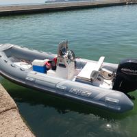 Gommone sacs 440 con mercury 40 pro e carrello