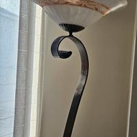 Piantana ferro battuto