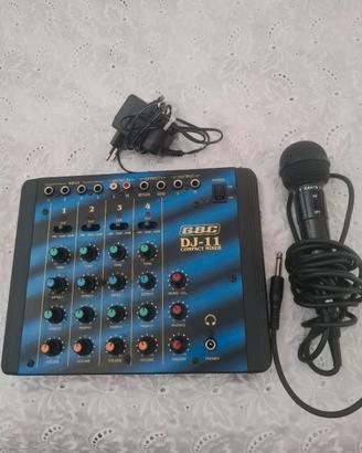 Mixer GBC DJ-11 hi fi amplifier 