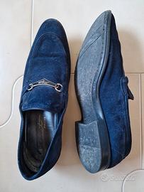 mocassino colore blu taglia 43