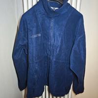 Felpa Columbia in pile blu