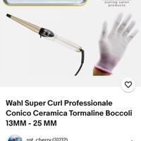 Arricciacapelli Professionale conico ceramica