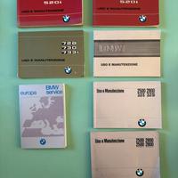 Libretti uso e manutenzione Bmw
