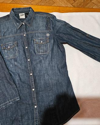Camicia denim Harley Davidson