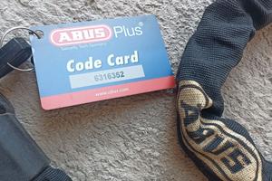 Catena con lucchetto Abus Granit 1010 140cm